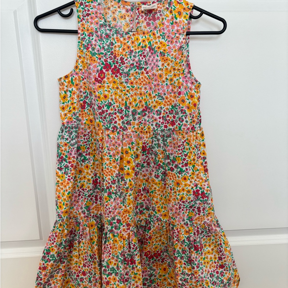 Crewcuts Multicolor Floral Kids Dress - Picture 2 of 4